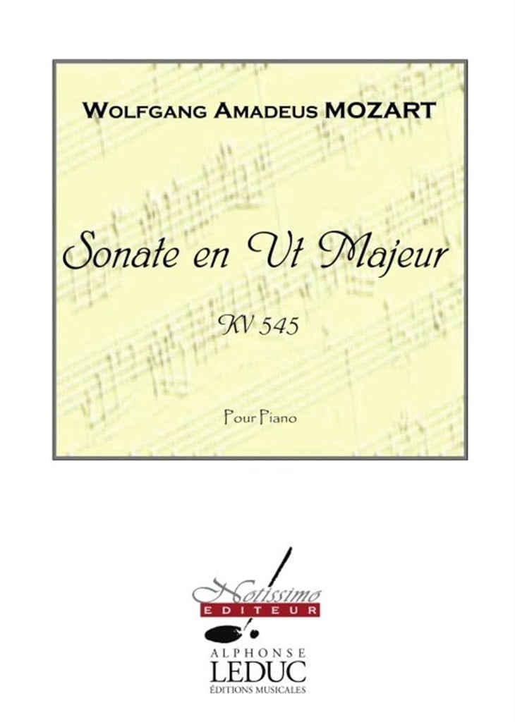 Sonate En Ut Majeur Kv545